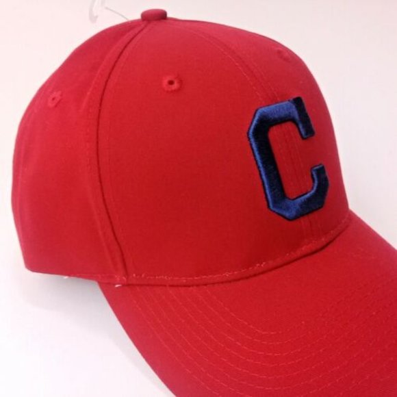 Bundle "3 x $20" Cleveland Indians Red NEW Baseball Cap MLB Adult OSFM Logo Team - Picture 9 of 10